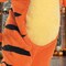 Toddler Tigger Plush Jumpsuit Costume with Hood for Halloween Parties Toddler (12 - 18M)